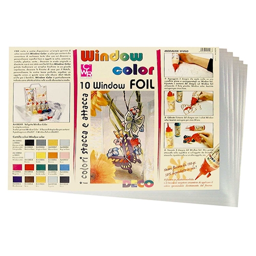 [TPC04598] WINDOW FOIL CM.29,7x42 - BUSTA 10 FG.