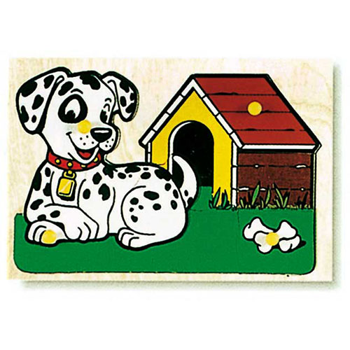 [TPC04714] PUZZLE LEGNO - DALMATA