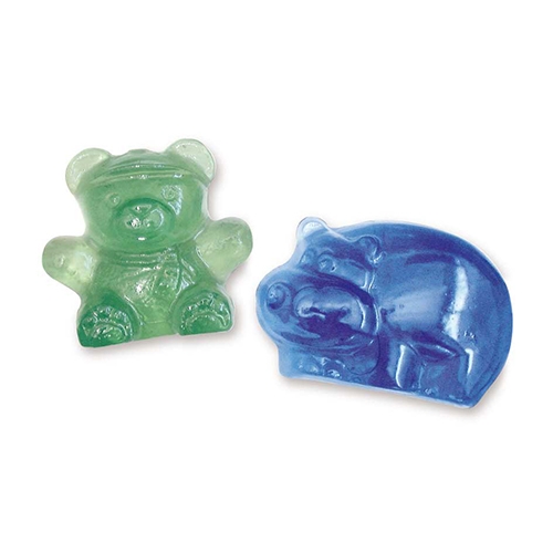 [TPC04928] STAMPO SAPONE CM.15X21 - ORSO/IPPOPOTAMO (min.ord.3 o multipli)