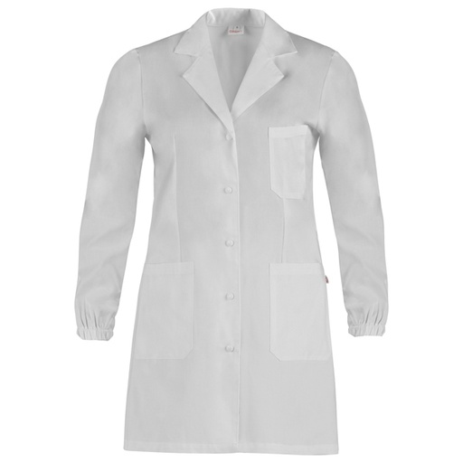 [D95362] Camice ospedaliero MIlly da donna Tg. M bianco