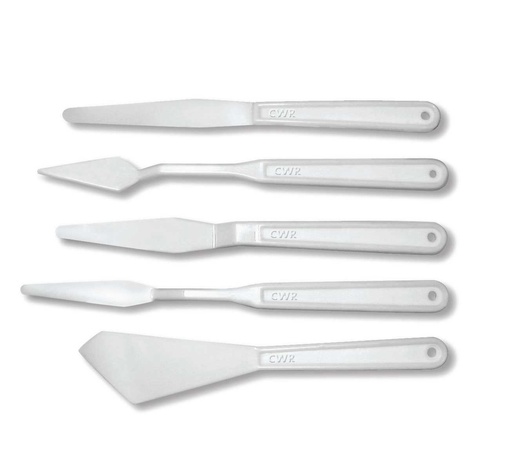 [TPC05224] SPATOLE - BUSTA 5 PZ. - ASSORTITE (min.ord.6 o multipli)