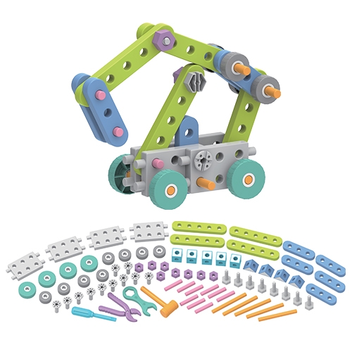 [TPC05470] COSTRUZIONI PLASTICA "INGEGNERE" - SET PZ.79