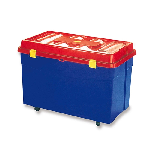 [TPC05508] BOX CON RUOTE CM.45X80X54H - LT.110 (min.ord.3 o multipli)