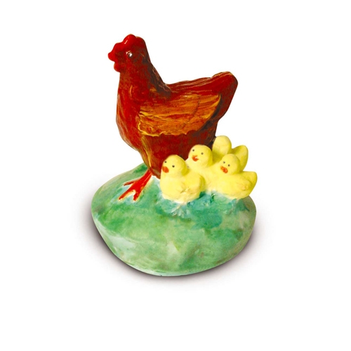 [TPC05668] STAMPO IN LATTICE - GALLINA+PULCINI