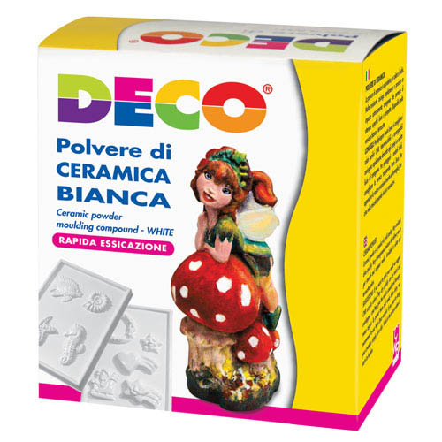 [TPC05696] POLVERE CERAMICA BIANCA - CONF. KG.5