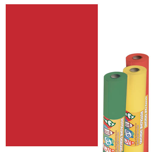 [TPC05743] CARTA FONDALI - ROTOLO MT.15X71 CM. - ROSSO