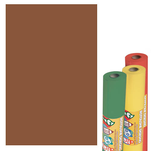 [TPC05747] CARTA FONDALI - ROTOLO MT.15X71 CM. - TABACCO