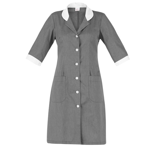 [D95410] Camice per pulizie Ortensia Tg. M grigio chiaro