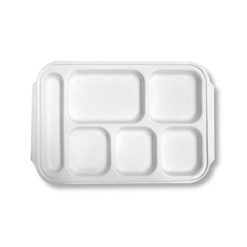 [TPC06080] VASSOIO PLASTICA CON SCOMPARTI CM.39,5X26,5
