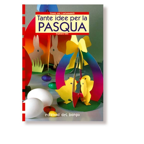 [TPC06175] LIBRO + CARTAMODELLI - TANTE IDEE PER PASQUA