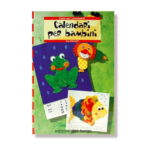 [TPC06218] LIBRO+CARTAMODELLI "CALENDARI PER BAMBINI"