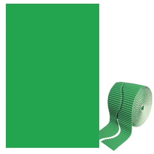 [TPC06278] BORDO ONDULATO - ROT. H. MAX CM.6XMT.15 - VERDE