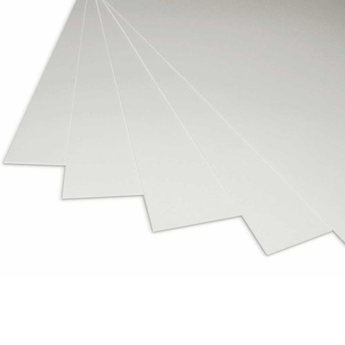 [TPC06292] CARTONCINI BIANCHI CM.50X70 - CONF. 10 FG.