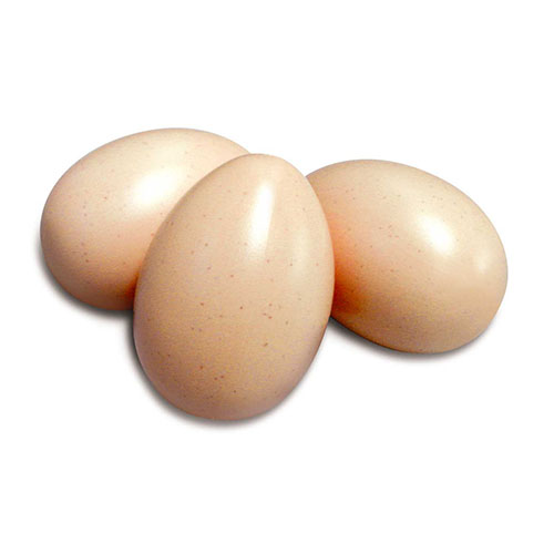 [TPC06590] UOVA DA DECORARE H CM.6,5 - BUSTA 50 PZ. - NATURALE