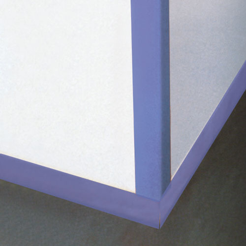 [TPC06600] BATTISCOPA CM.7X100X 0,8 SPESS. - CONF. 4 PZ. - BLU