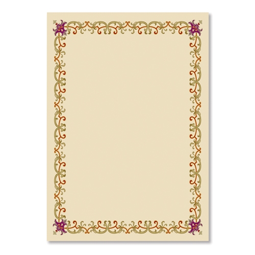 [TPC06702] PERGAMENE GR.120 CM.24X34 - CONF.10 FG. - FANTASIA 1