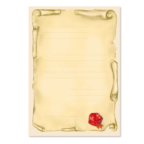 [TPC06703] PERGAMENE GR.120 CM.24X34 - CONF.10 FG. - FANTASIA 2