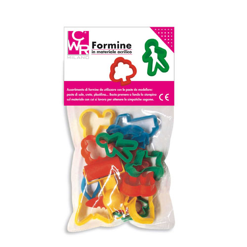 [TPC06978] FORMINE ASSORTITE - BUSTA 14 PZ. + ACCESSORI