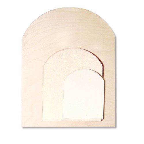 [TPC06987] ICONA IN LEGNO CM.12X17