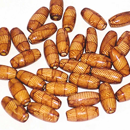 [TPC07077] PERLE - LEGNO CILINDRI 40 PZ.
