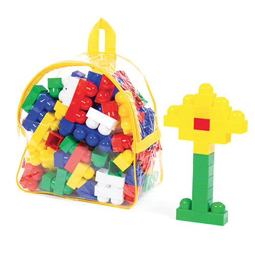 [TPC07301] COSTRUZIONI IN PLASTICA - SACCA GRANDE 100 PZ.
