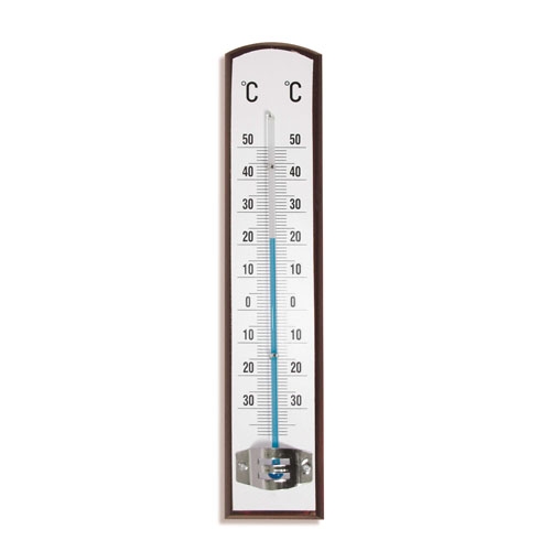 [TPC07675] TERMOMETRO PARETE LEGNO CM.20,5
