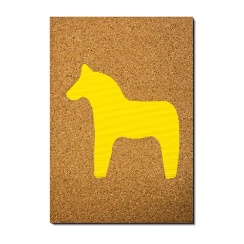 [TPC08056] SUGHERO CM.20X30 C/CAVALLO CANNETE (min.ord.2 o multipli)