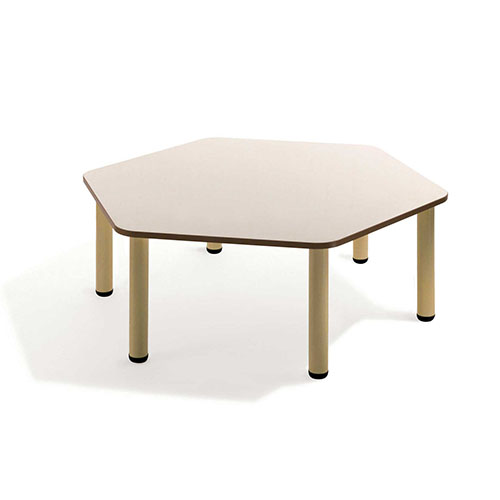 [TPC08070] TAVOLO ESAGONALE DIAM CM 130 H CM.46