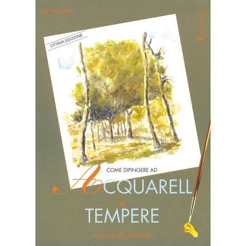 [TPC08209] LIBRO "ACQUARELLI E TEMPERE"