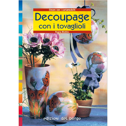[TPC08211] LIBRO "DECOUPAGE CON TOVAGLIOLI"