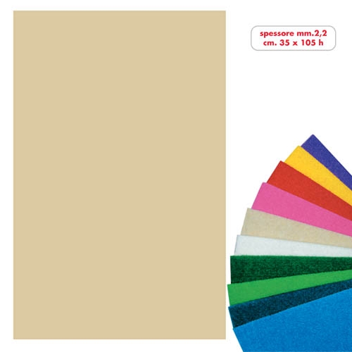 [TPC08325] FELTRO ROTOLO CM.35X105 - BEIGE
