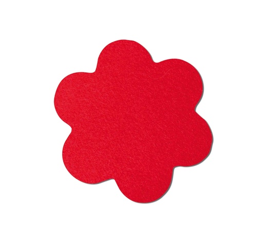 [TPC08668] FIORE IN FELTRO DIAM CM.20 CONF. 4 PZ. (min.ord.6 o multipli)