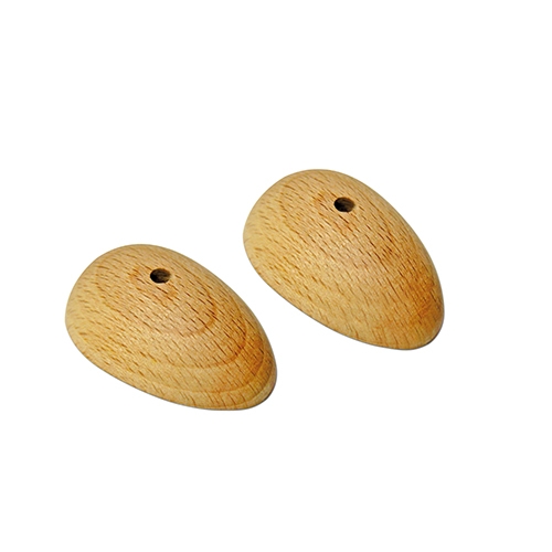 [TPC08792] PIEDINI IN LEGNO H MM.45 - BUSTA 12 PZ.