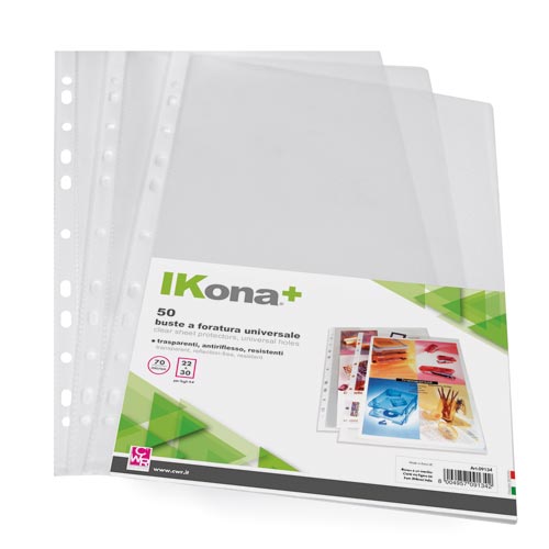 [TPC09133] CARTELLA PERF-UNI  CM. 22X30 MICRON 50 - PZ.100