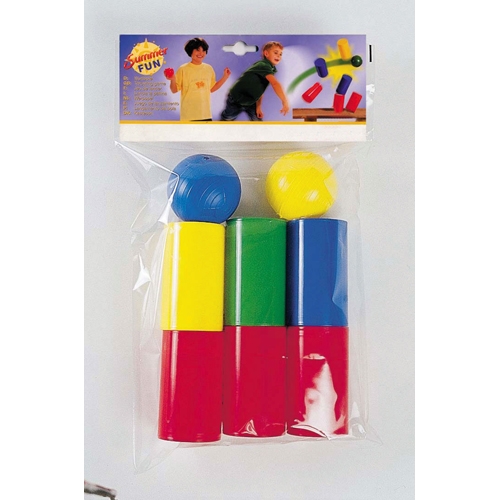 [TPC09443] MINI LUNA PARK SET 6 BARATTOLI + 2 PALLINE