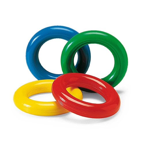 [TPC09457] GYM RING DIAM.CM.18 - SET 4 ANELLI