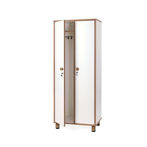 [TPC09537] MOBILE SPOGLIATOIO 2 POSTI CM.72X45X180 H