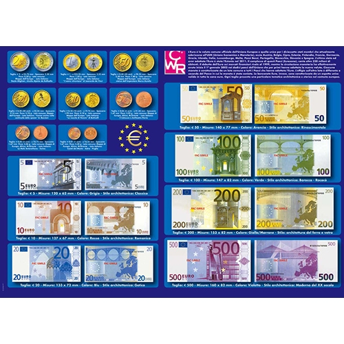 [TPC09907] POSTER "EURO" CM.50X70