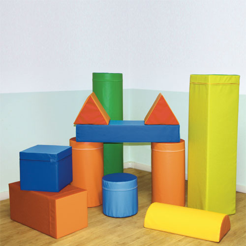 [TPC10100] NUVOLA - CUBI CM.30X30X30 - SET 4 PZ. - SIMILPELLE
