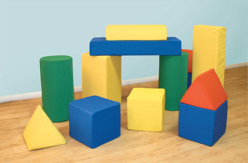 [TPC10108] NUVOLA - SOLIDI GEOMETRICI - SET 9 PZ. - TESSUTO