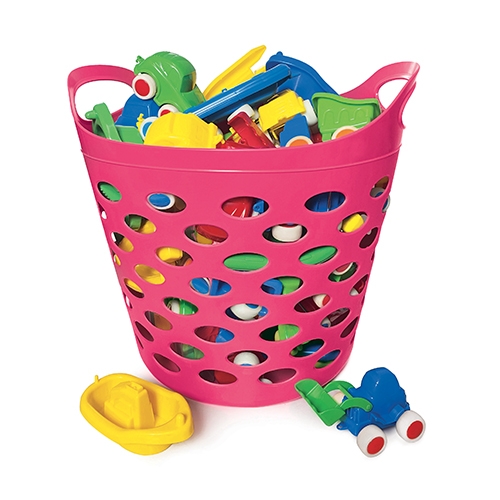 [TPC10117] GO-GO - VEICOLI + IMBARCAZIONI - CESTA 40 PZ.