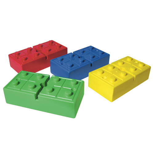 [TPC10217] MATTONI PER PSICOMOTRICITA' - SET 4 PZ. ASSORTITI