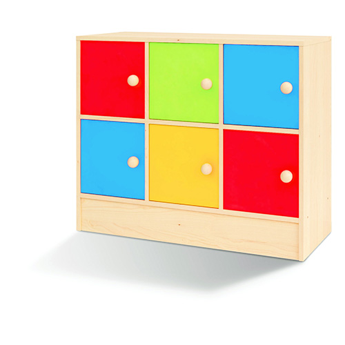 [TPC10392] MOBILE LEGNO 6 VANI CM. 99X35X81
