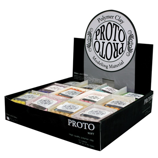 [TPC10625] PROTO - PASTA SINTETICA - 60 PANETTI GR.50 ASSORTITI - DISPLAY