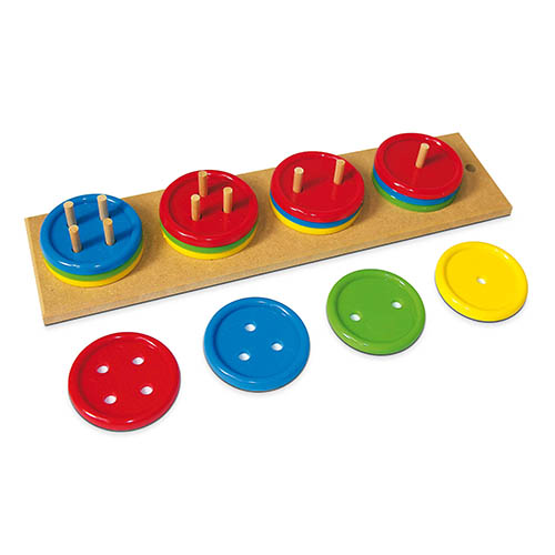 [TPC1115-16] GIOCO DEI BOTTONI PER COORDINAZIONE MOTORIA