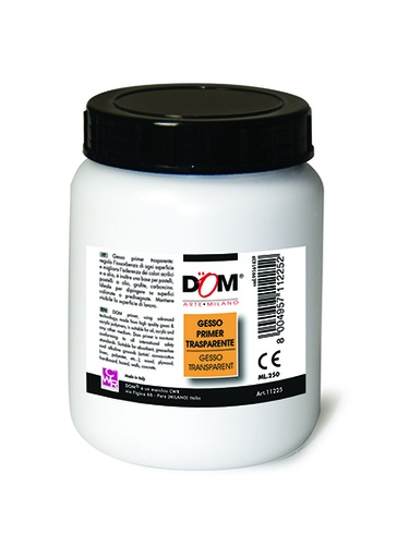 [TPC11225] GESSO ACRILICO TRASPARENTE - ML.250 (min.ord.3 o multipli)