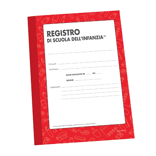 [TPC11472] REGISTRO CON BAMBINA - SCUOLA INFANZIA - 52 PAG.