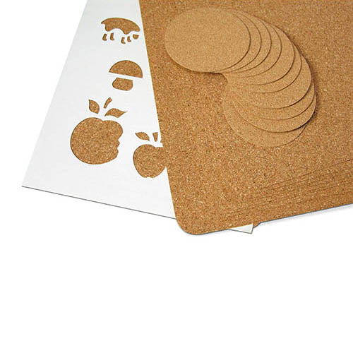 [TPC1151] SUGHERO - SET 10 TOVAGLIETTE + 10 SOTTOBICCHIERI