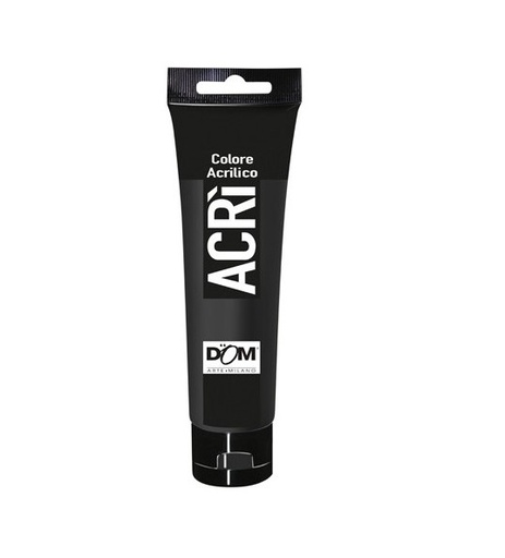 [TPC11535-793] ACRILICO - TUBO ML.100 - NERO DI CARBONIO (min.ord.6 o multipli)