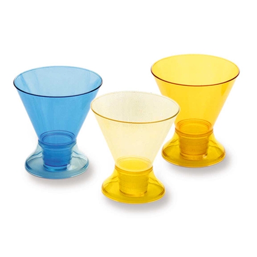 [TPC1163-6] BICCHIERI PINA COLADA COLORI ASS. - CONF. 6 PZ.